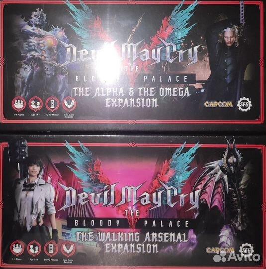 Настольная игра Devil May Cry, дополнения