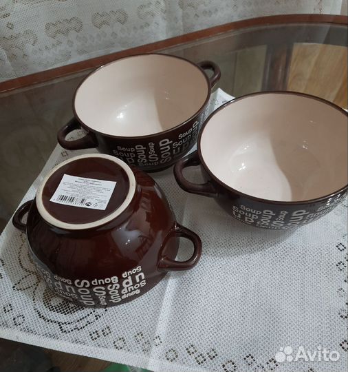 Тарелки для супа и сервис