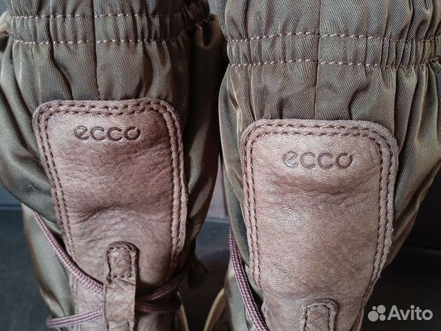 Сапоги дутики ecco gore-tex 40р