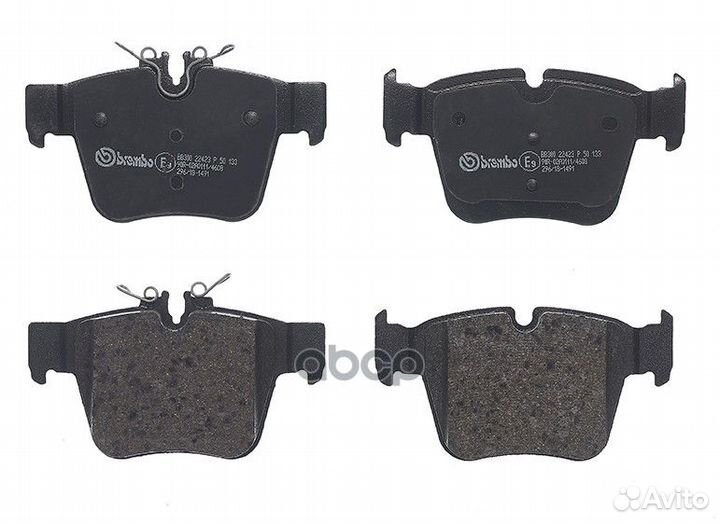 Колодки тормозные к-т P50133 Brembo