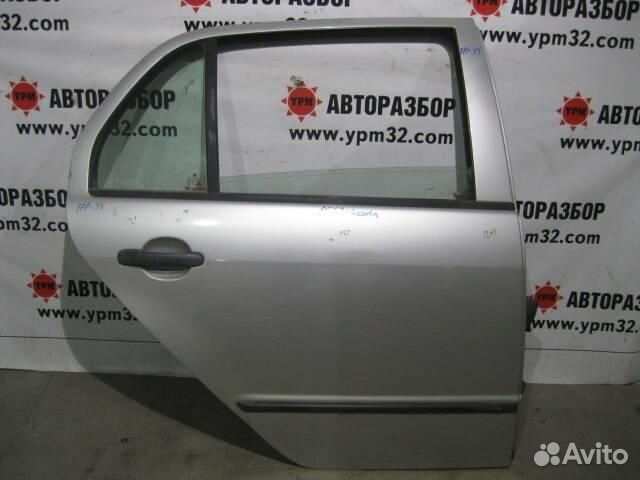 Дверь задняя правая от Skoda Fabia 1999-2006