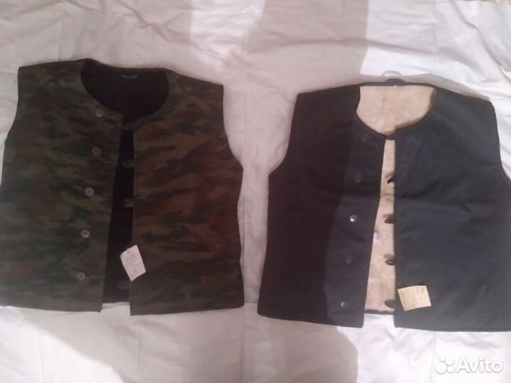 Мех.жилет для военных. Новый.Склад.46-60