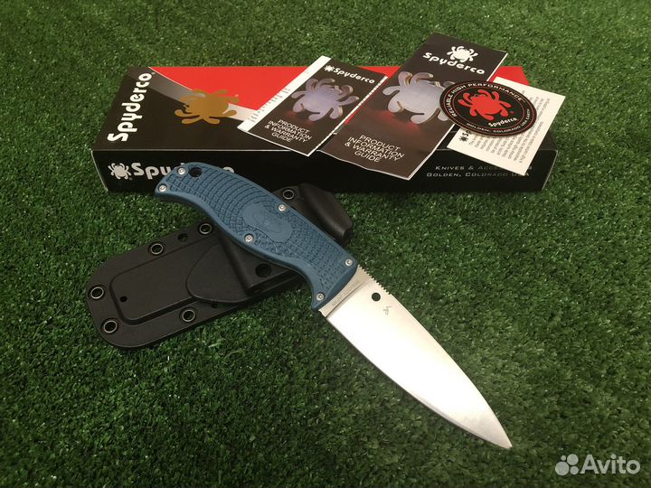 Нож Spyderco Enuff blue