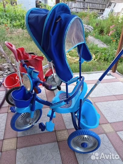 Детский трехколесный велосипед