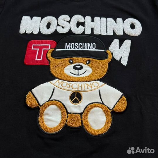 Футболка moschino S, M