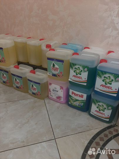 Гели Persil, Ariel, Fairy, Tide, Lenor 5л розн/опт