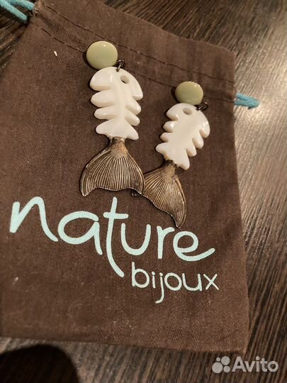 Nature bijoux серьги