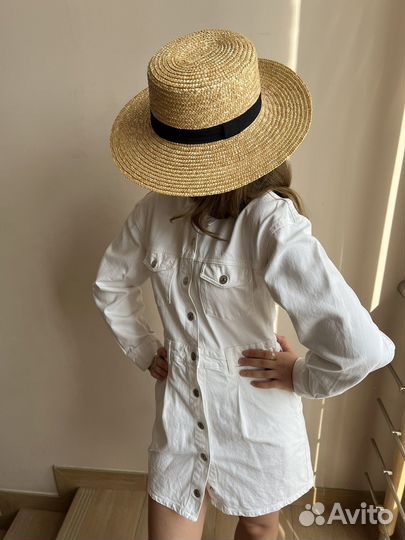 Шляпа соломенная женская