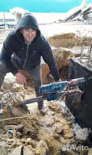 Алмазное бурение отверстий