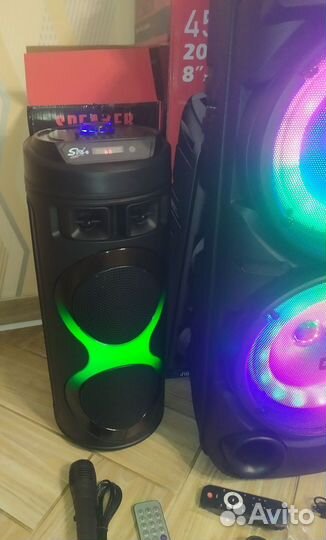 Беспроводная колонка большая и мощная, Караоке