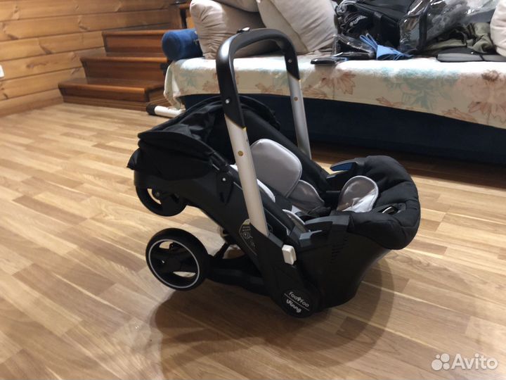 Коляска 3 в 1 foo foo