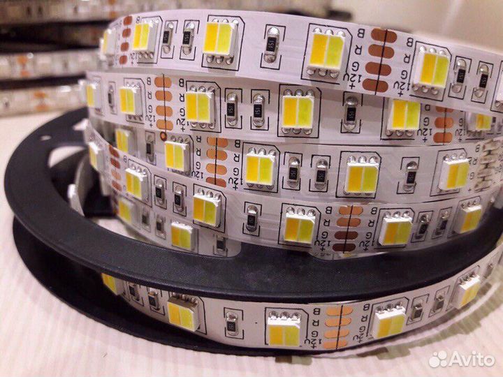 Лента светодиодная тёплый+холодный в одном диоде