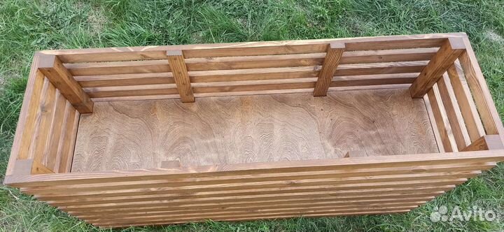 Кашпо для цветов высокое