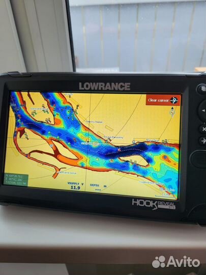 Карты глубин для эхолотов Lowrance и Garmin