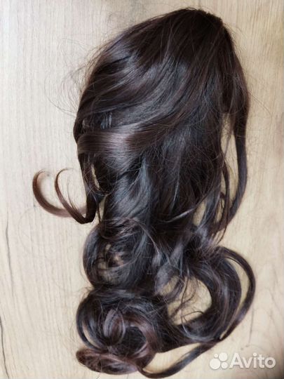 Хвост шиньон на крабе (мокко)