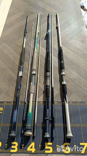 Безкольцевые спиннинги япония