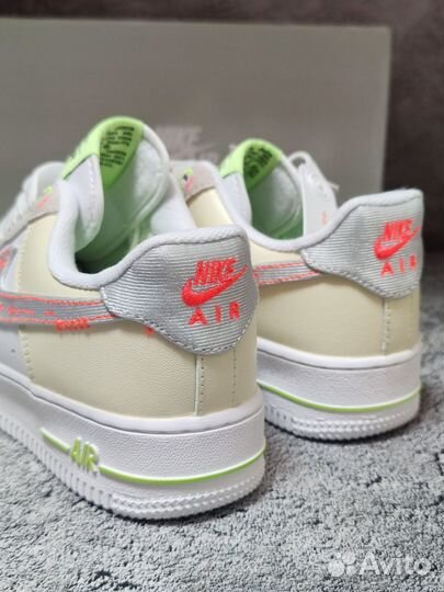 Кроссовки Nike Air force 1 яркие