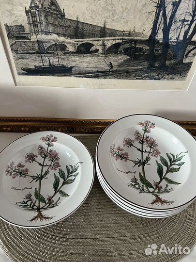 Villeroy boch тарелки botanica