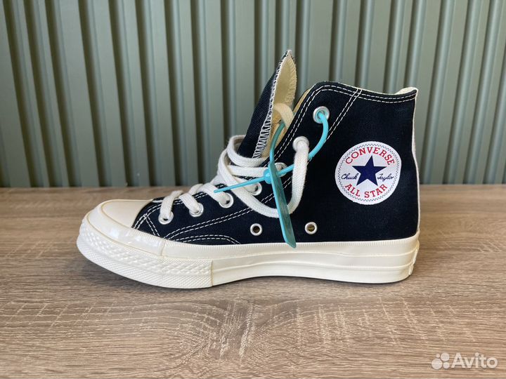 Converse play comme des garcons кеды женские