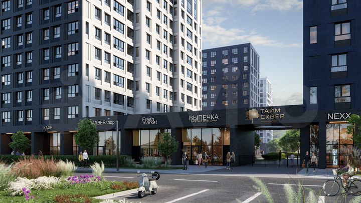 2-к. квартира, 60,6 м², 10/13 эт.