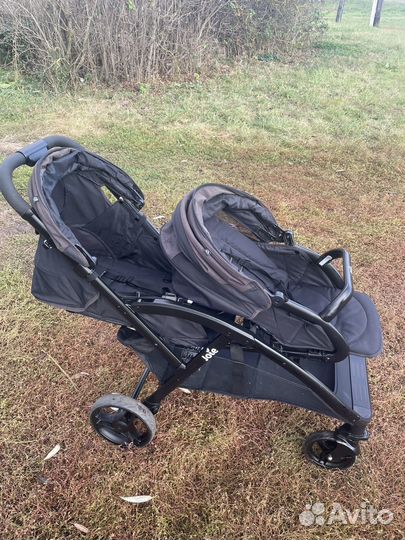 Коляска для двойни Joie Evalite Duo (Coal)