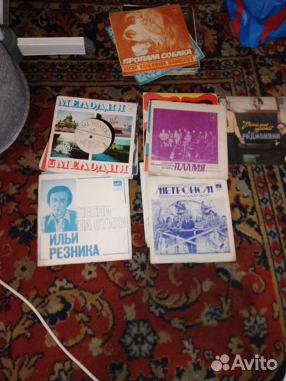 Пластинки мелодия.мини.советских времён