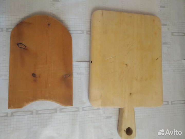 Доски разделочные, большие, 2 штуки