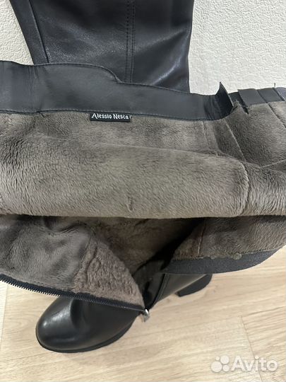 Сапоги женские зимние натуральная кожа