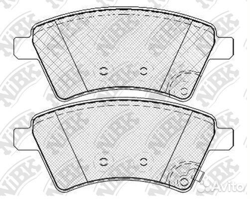 Колод. торм. диск. NiBK PN9803 PN9803 NiBK