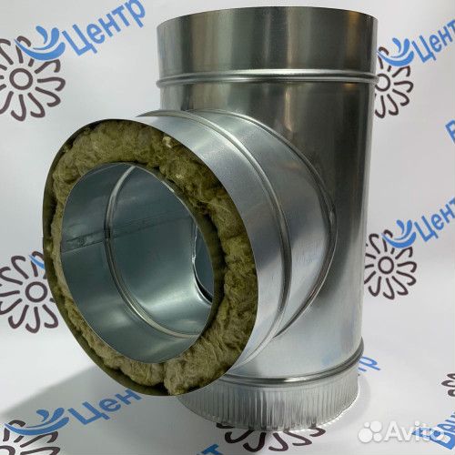 Тройник 90 150/210 оцинк. 0,5 / оцинк. 0,5 оцинковка