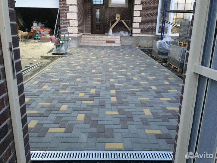 Брусчатка тротуарная плитка