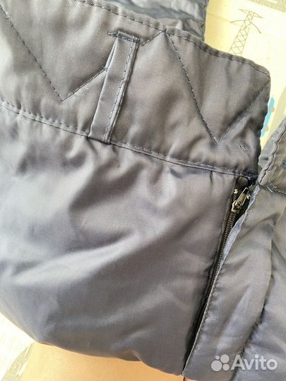 Мужские рабочие брюки утепленные