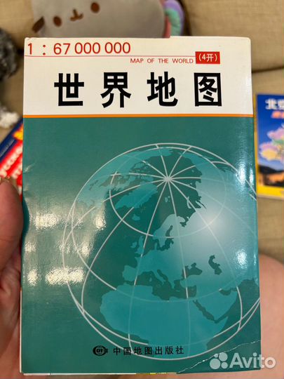 Карта мира на китайском языке