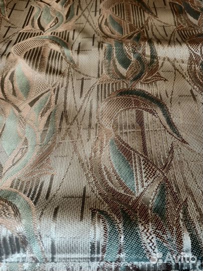 Ткань портьерная для штор, новая (СССР)
