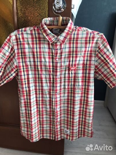 Мужская рубашка в клетку