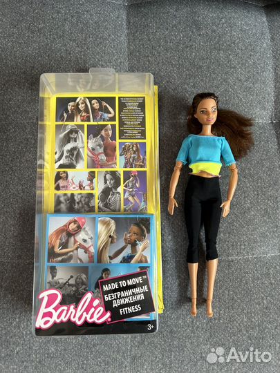 Барби Barbie Made to move