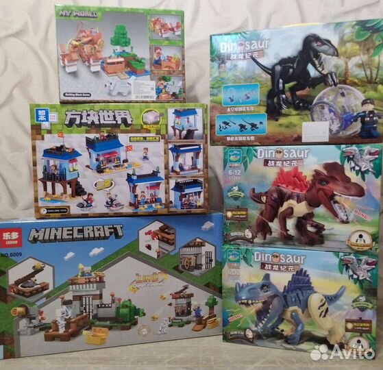 Конструктор Майнкрафт Остров панды, Крепость новые