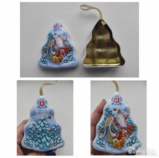 Жестяная банки коробки из под чая кофе