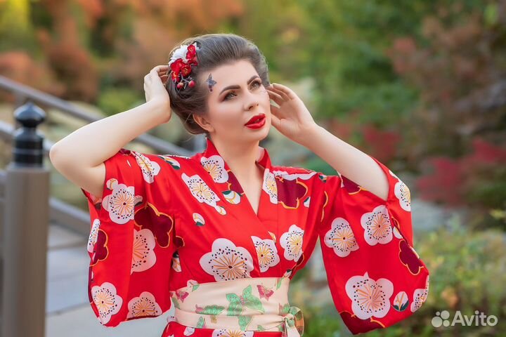 Японское женское кимоно