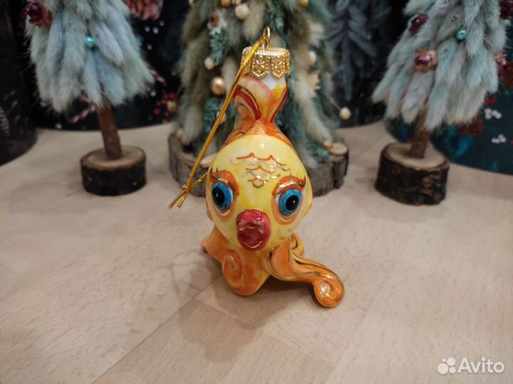 Лефортовский фарфор ёлочные игрушки