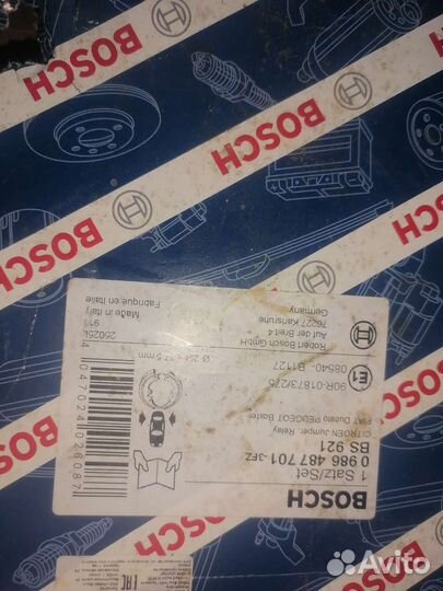 Колодки фиат дукато задние