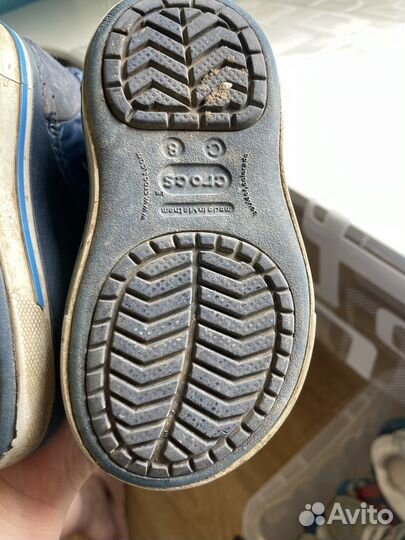 Сапоги детские crocs с8