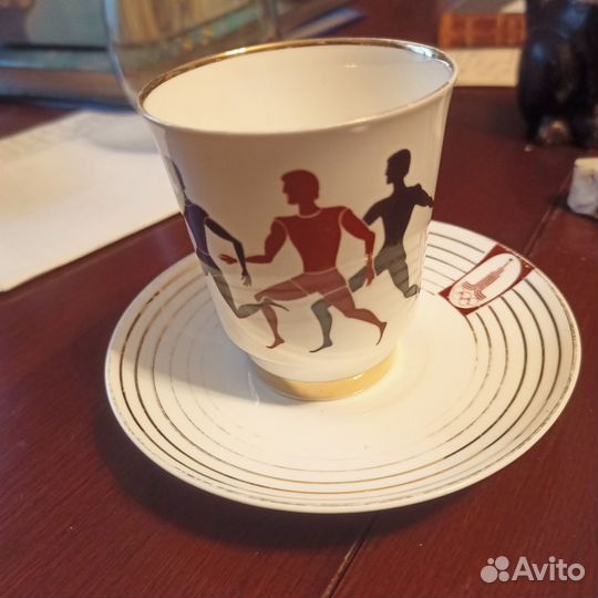 Чайная пара лфз Бегуны Олимпиада 80