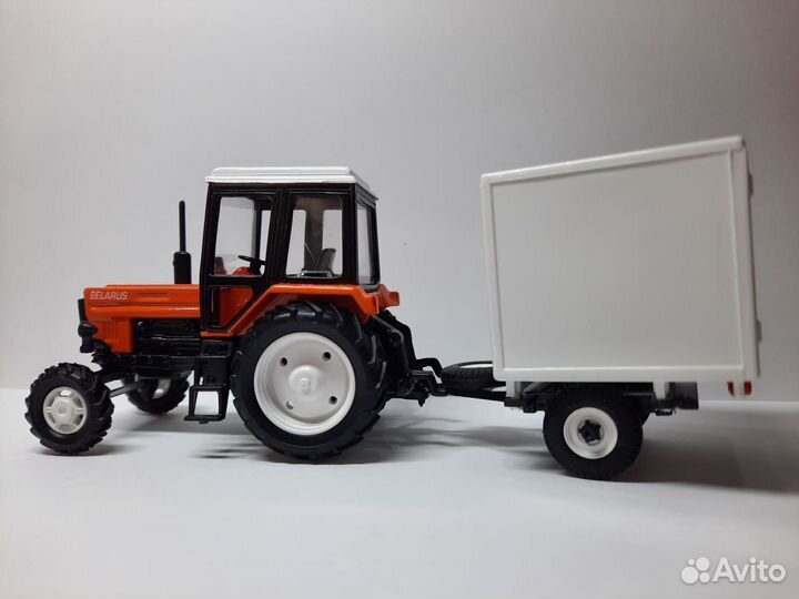 Трактор Беларус мтз 82 с прицепом Игрушка