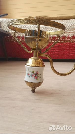 3-х рожковая Люстра советского времени