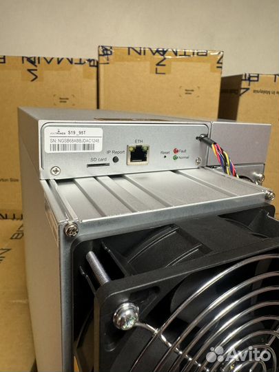 Antminer S19 95Th в идеале