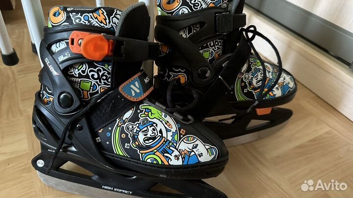 Коньки детские раздвижные