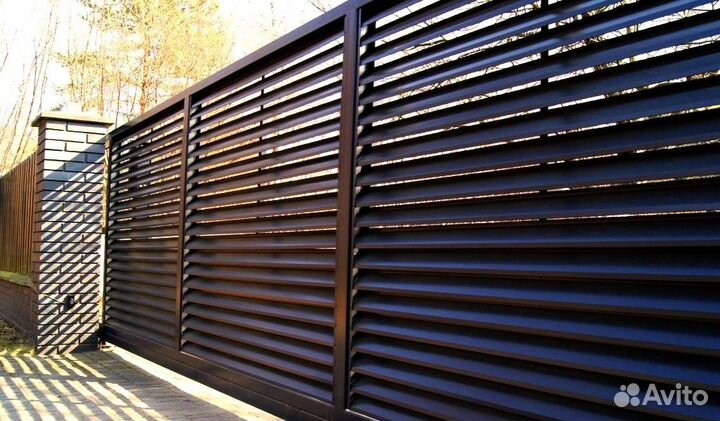 Заборы различного типа