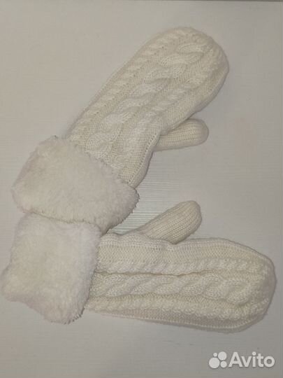 Варежки зимние женские