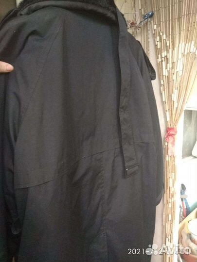 Пальто мужское длинное демисезонное